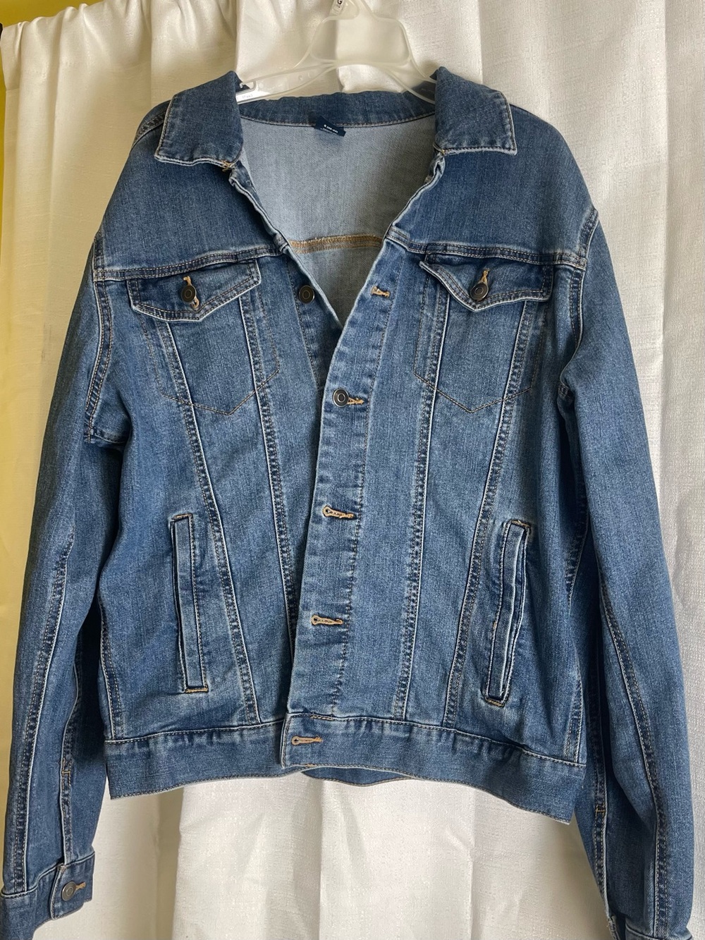 George Men's Blue Denim Jacket - Classic Trucker Style